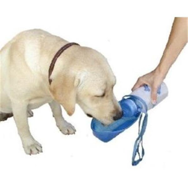 Lixit Lixit 250-00842 Lixit Thirsty Dog Portable Water Bottle- Bowl Assorted Colors 250-00842